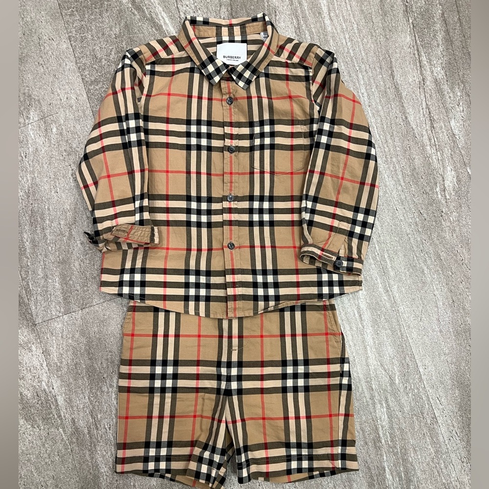 Burberry baby boy  sets